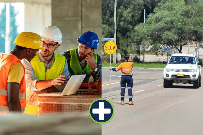 White Card, Traffic control, and Implement Combo